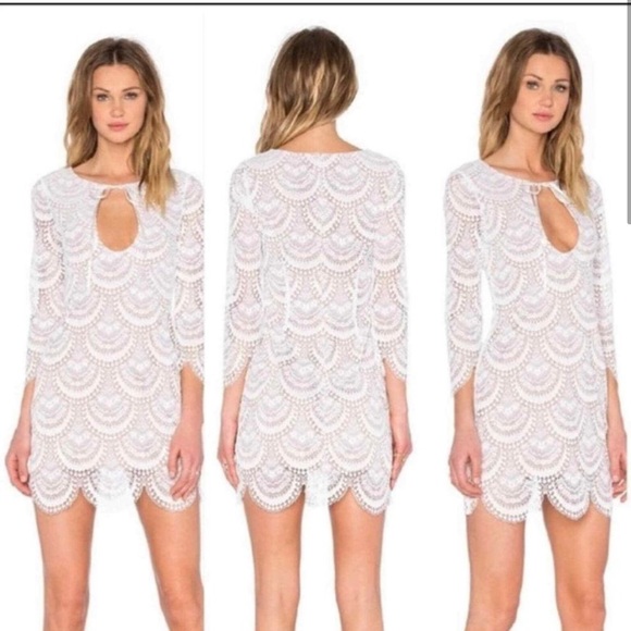 For love and lemons Rosalita mini dress NWT - Picture 2 of 5